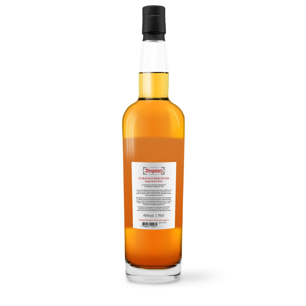 Z'GRAGGEN Bergsturz Single Malt Whisky, 40% vol.