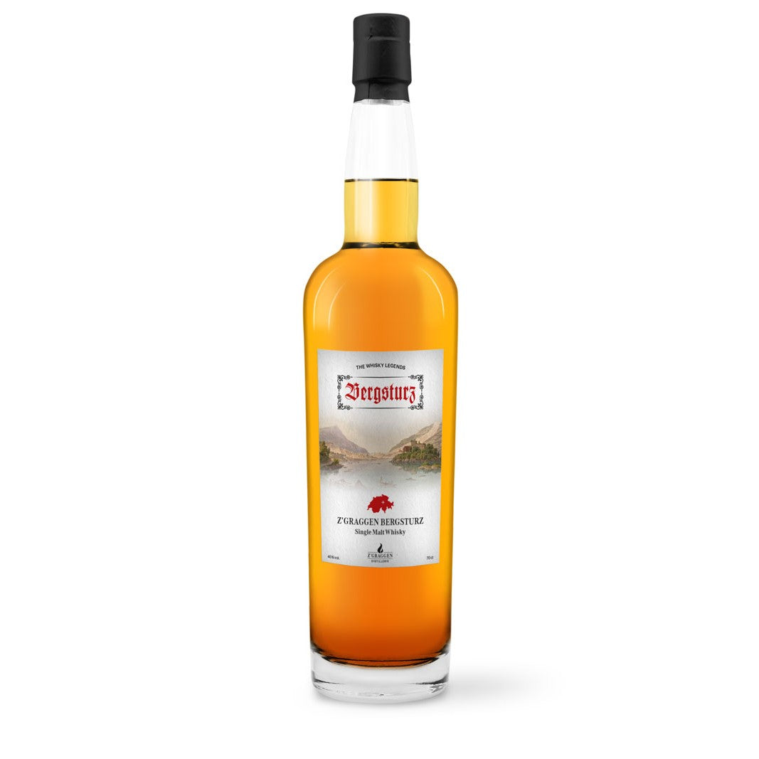 Z'GRAGGEN Bergsturz Single Malt Whisky, 40% vol.