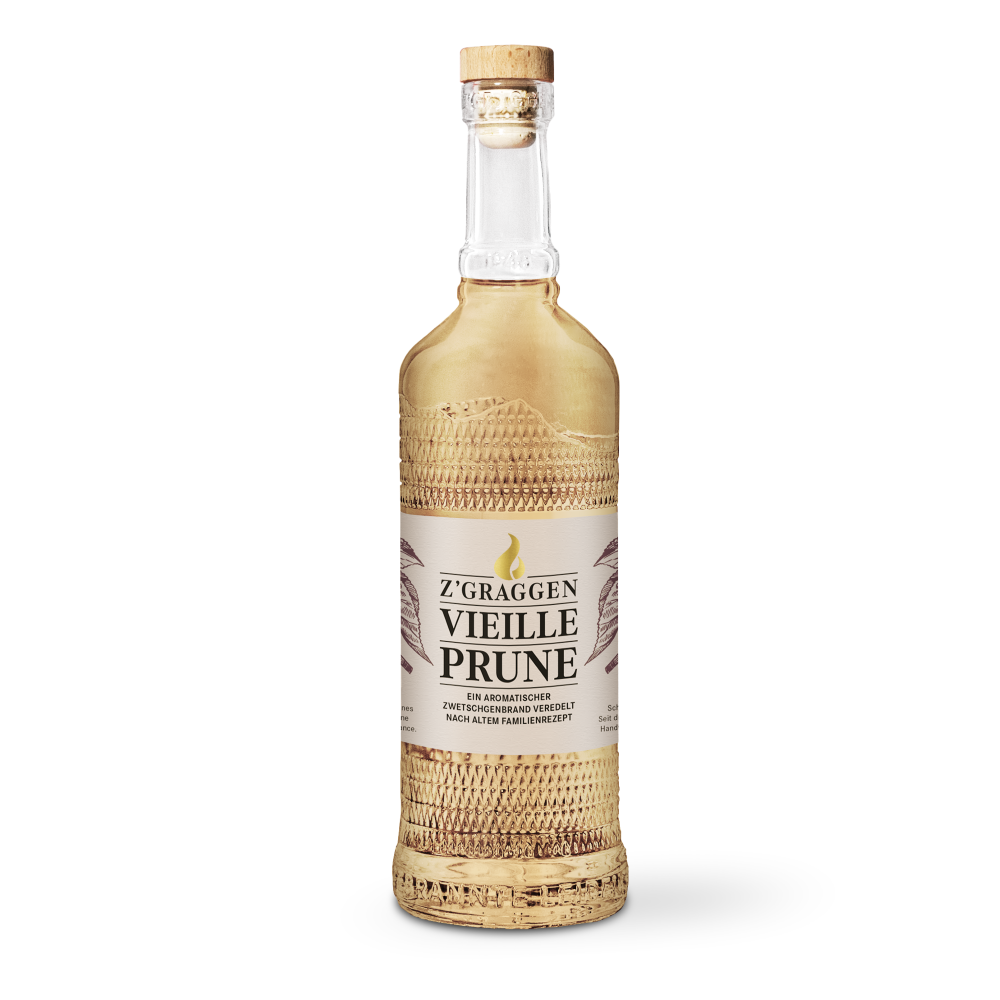 Z'GRAGGEN Vieille Prune, 38% vol.