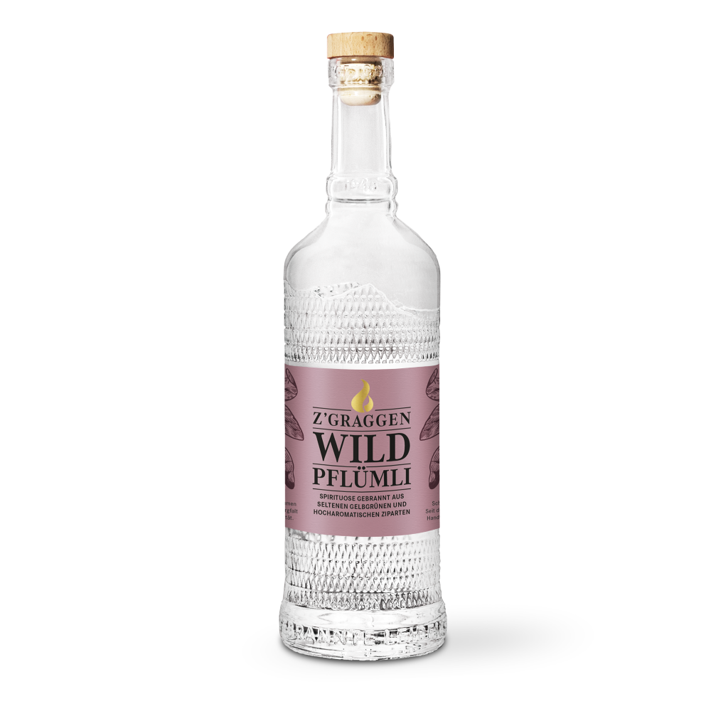 Z'GRAGGEN Wildpflümli, 40% vol.