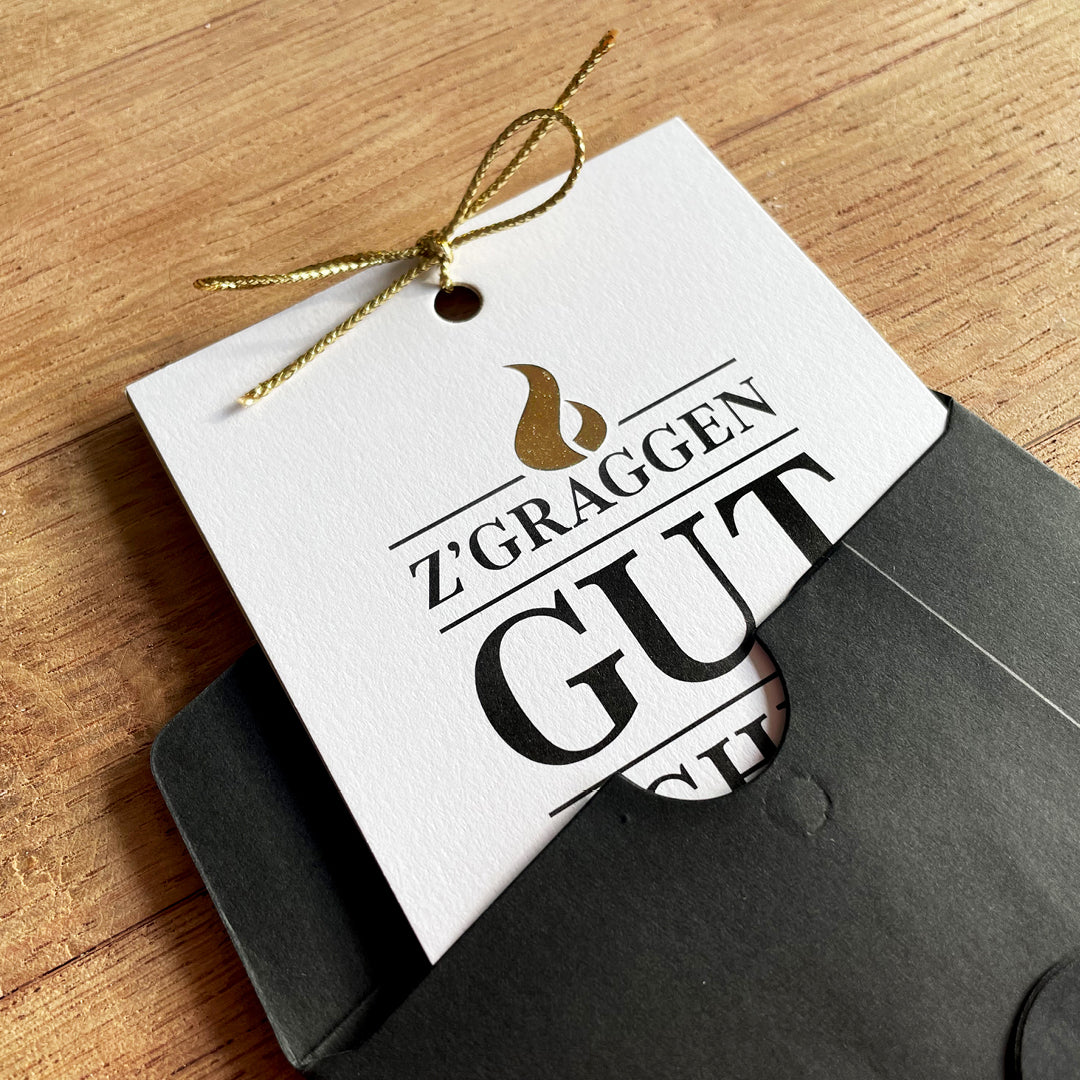 Z'GRAGGEN Gutschein à CHF 50.-