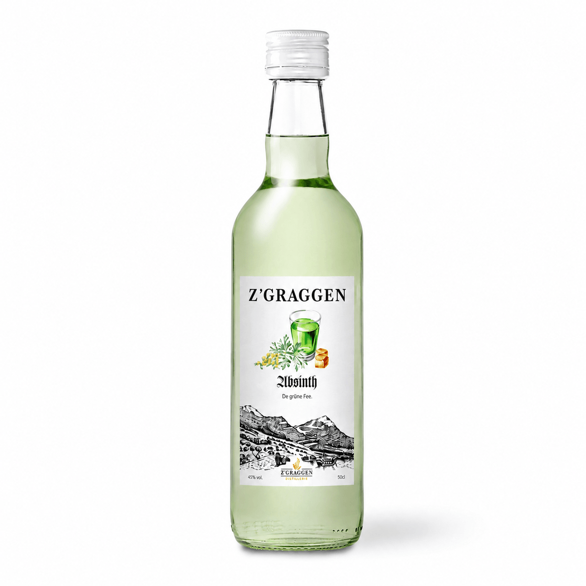 Z'GRAGGEN Absinth, 45% vol.