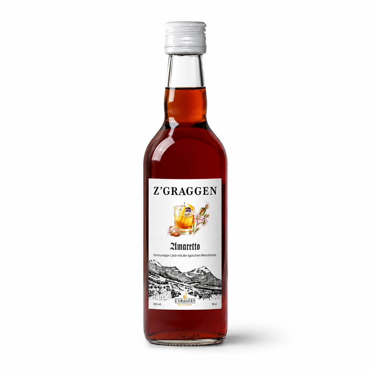 Z'GRAGGEN Amaretto, 28% vol.