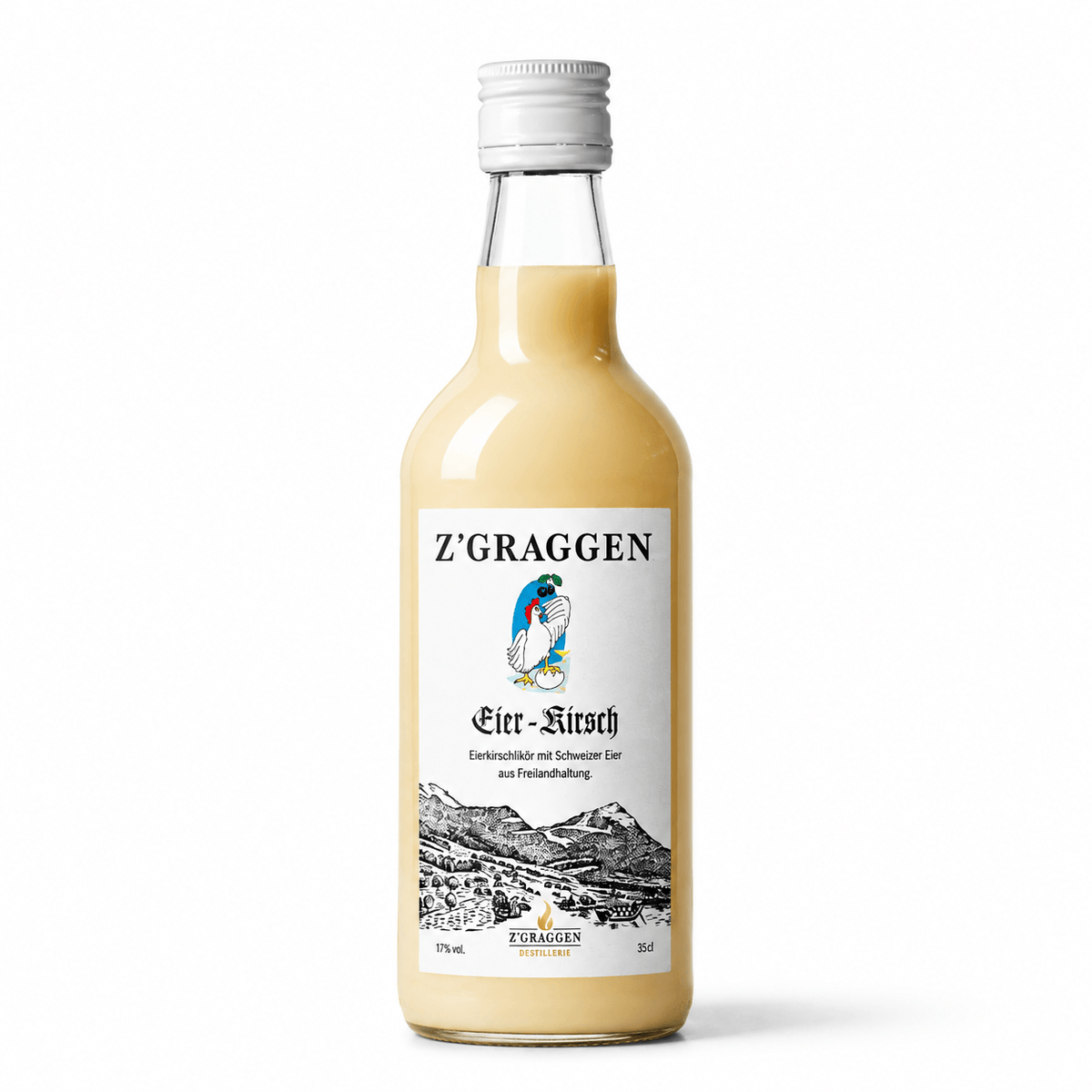 Z'GRAGGEN Eier-Kirsch, 17% vol.