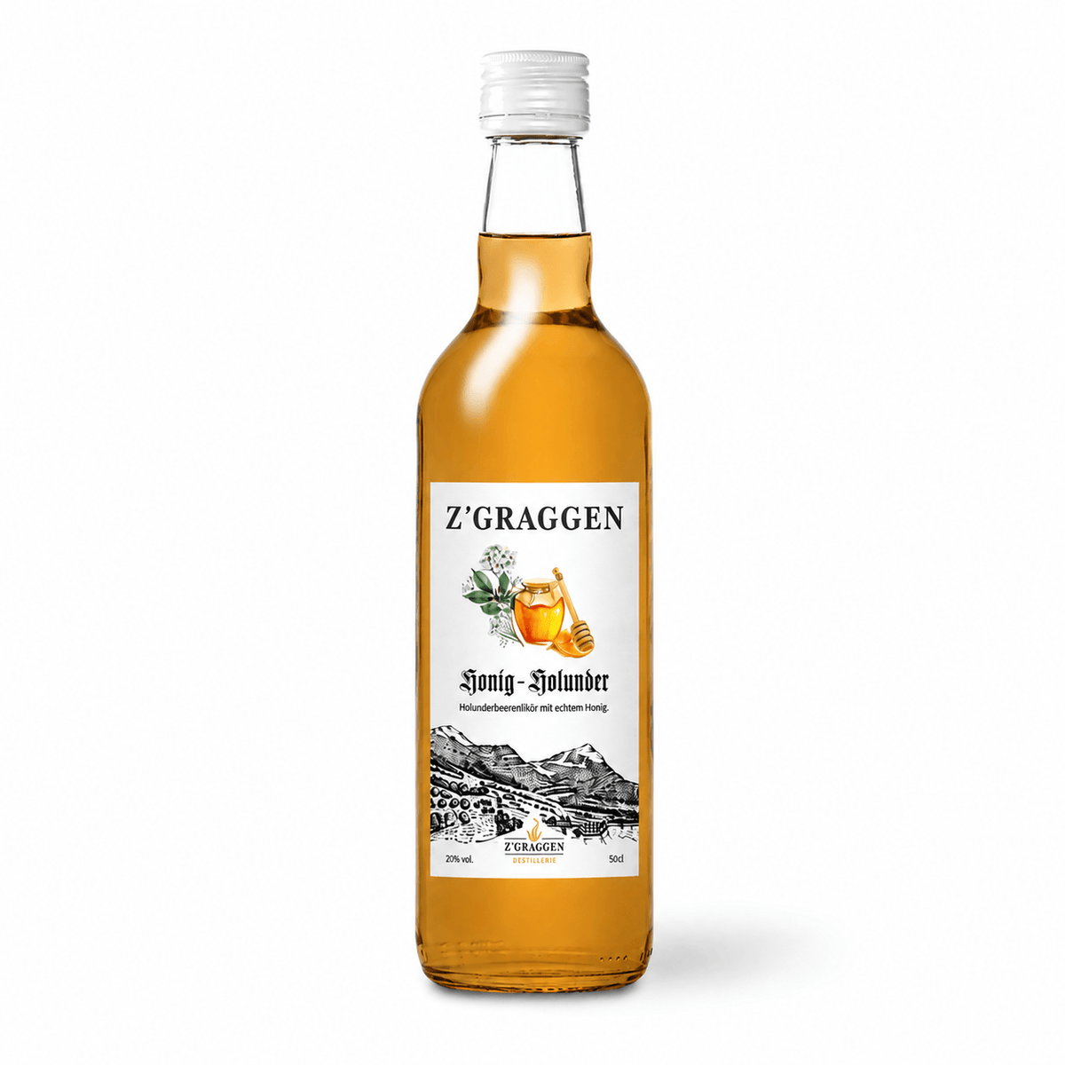 Z'GRAGGEN Honig-Holunder, 20% vol.