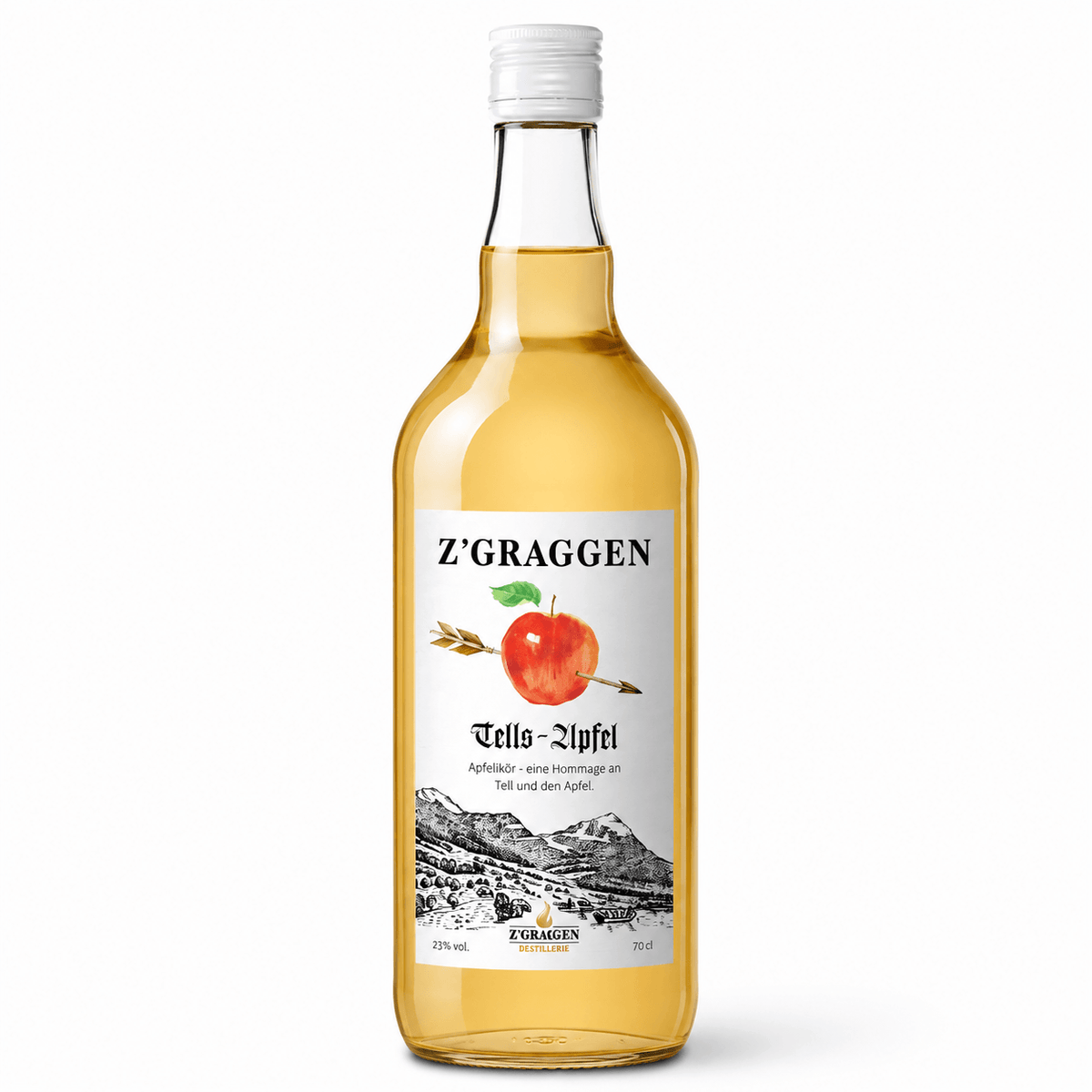 Z'GRAGGEN Tells-Apfel, 25% vol.