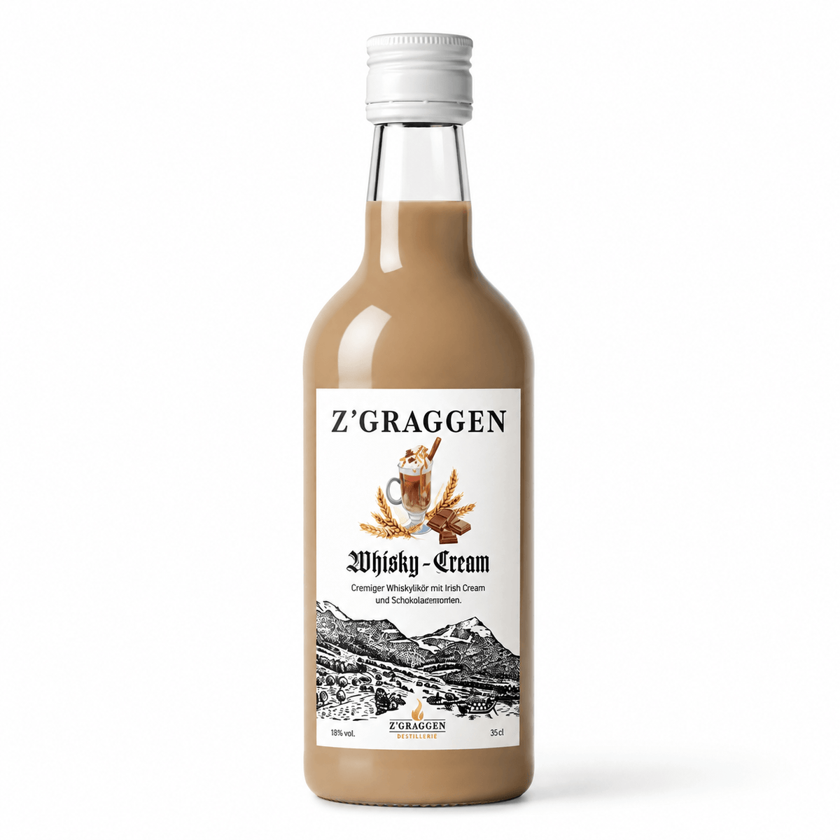 Z'GRAGGEN Whisky-Cream, 18% vol.