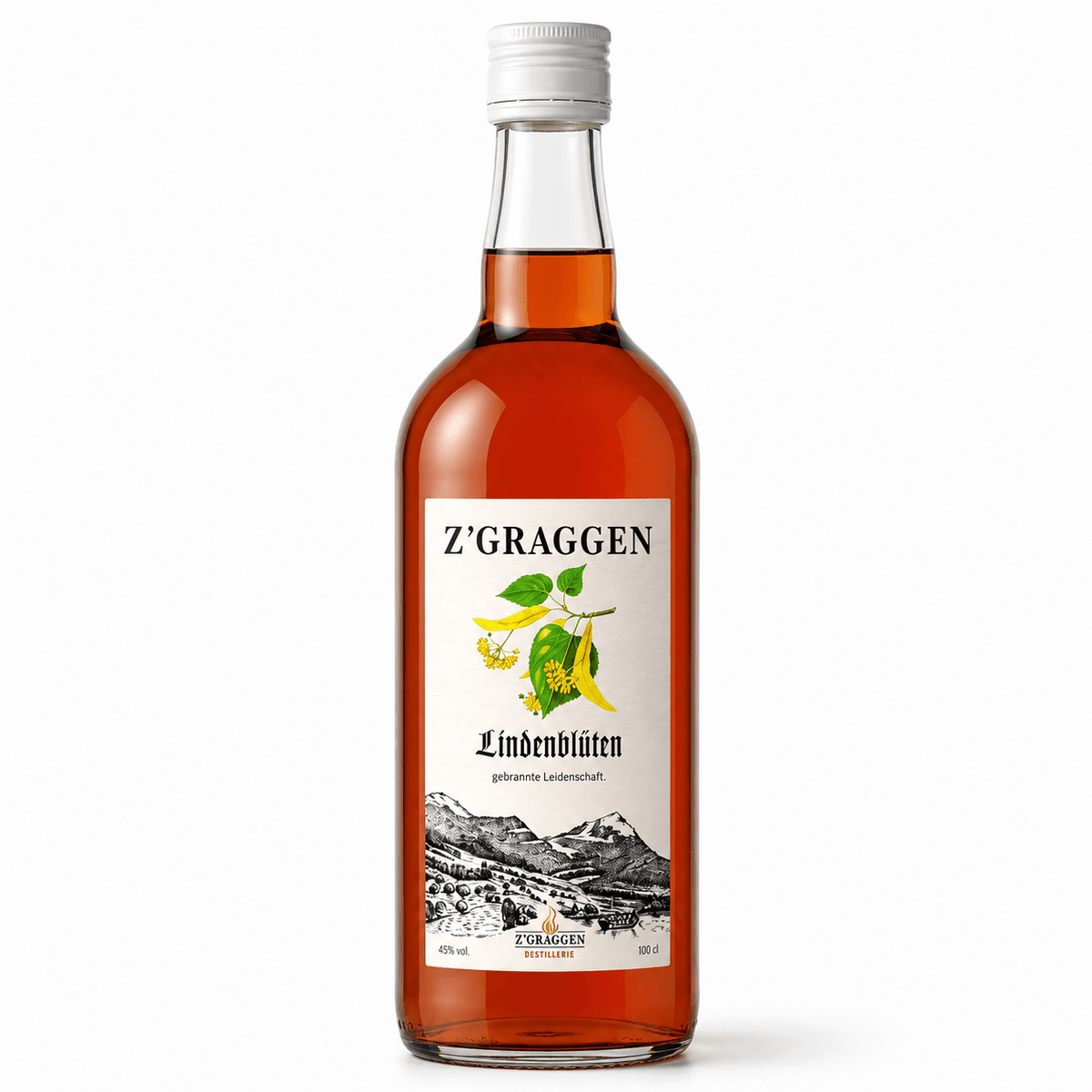 Z'GRAGGEN Lindenblüten, 45% vol.