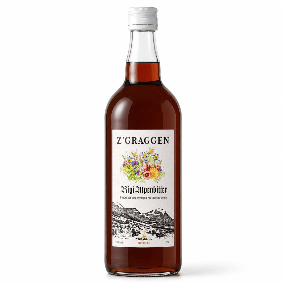 Z'GRAGGEN Rigi Alpenbitter, 24% vol.