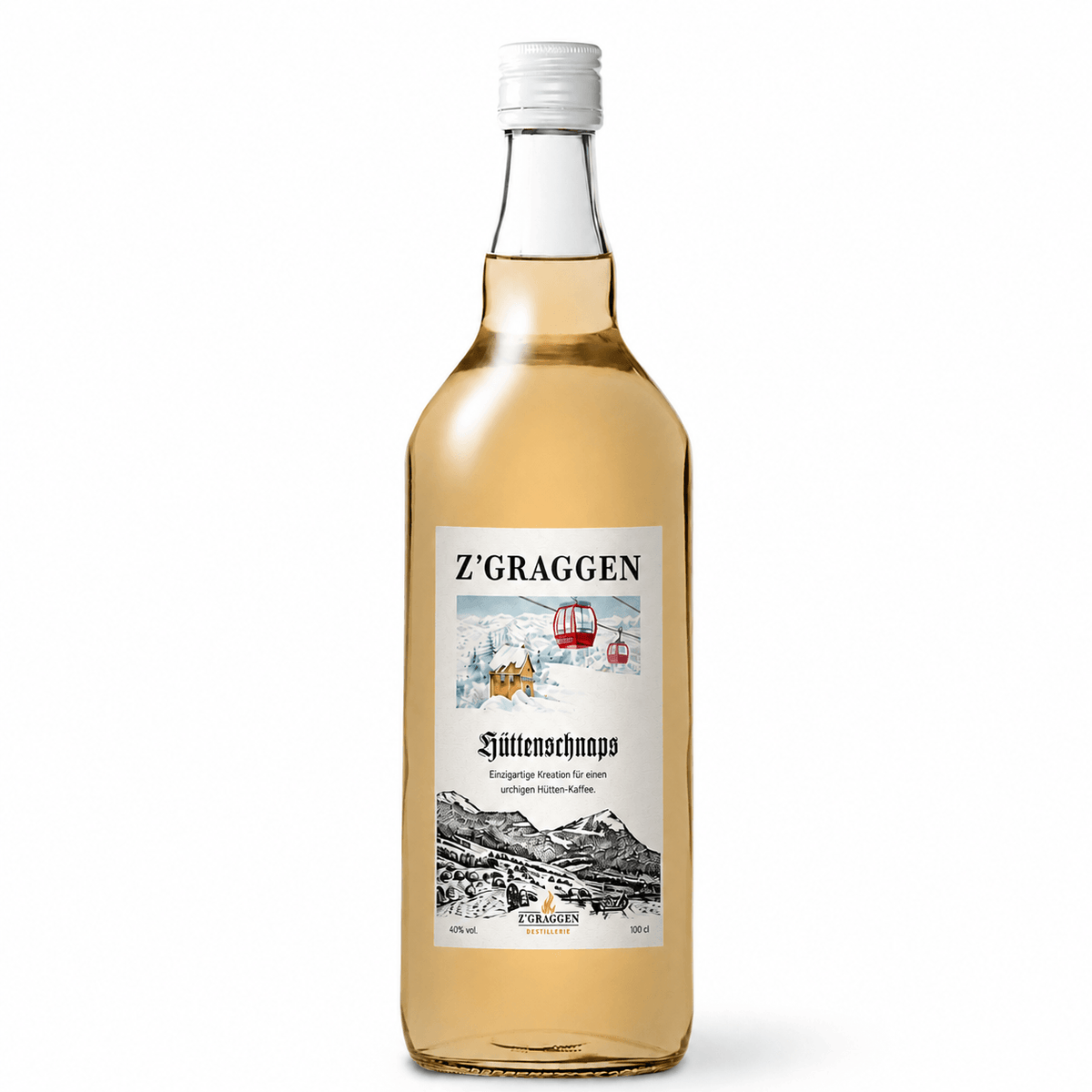 Z'GRAGGEN Hüttenschnaps, 40% vol.