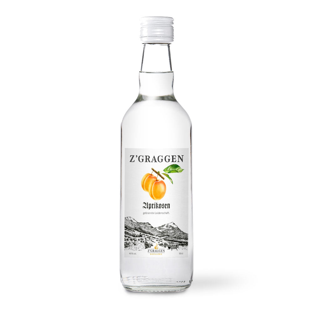 Z'GRAGGEN Aprikosen, 40% vol.