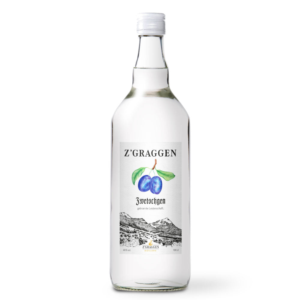 Z'GRAGGEN Zwetschgen, 40% vol.