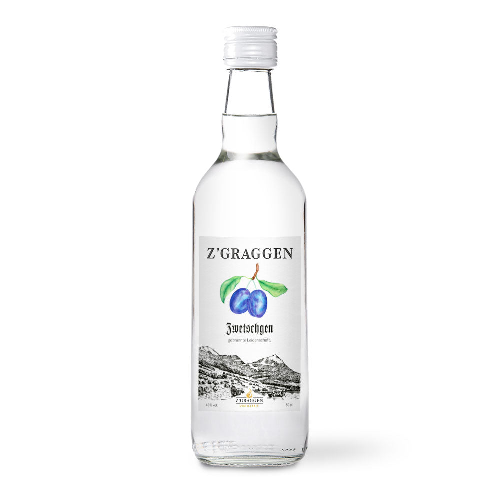Z'GRAGGEN Zwetschgen, 40% vol.