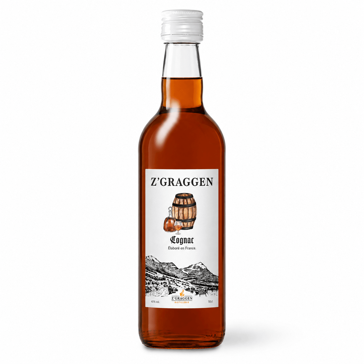 Z'GRAGGEN Cognac, 40% vol.