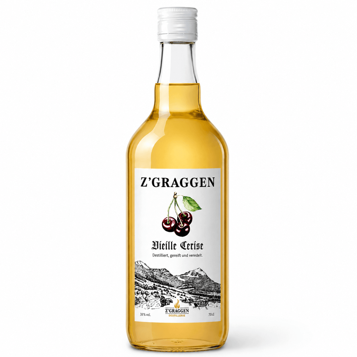 Z'GRAGGEN Vieille Cerise, 38% vol.