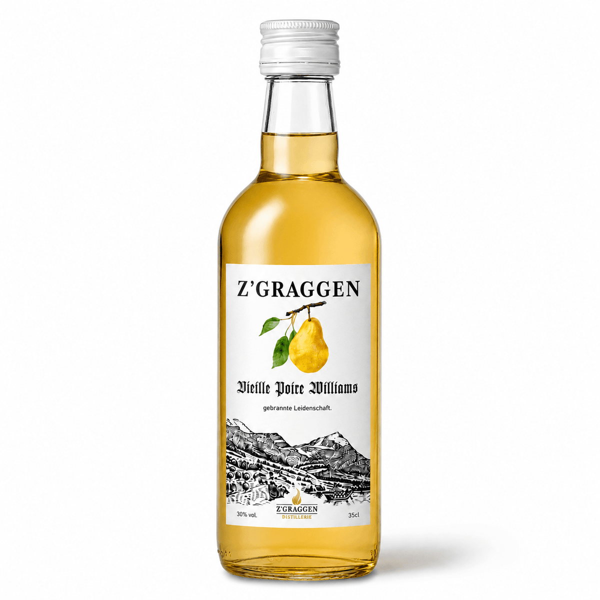 Z'GRAGGEN Vieille Poire Williams, 30% vol.