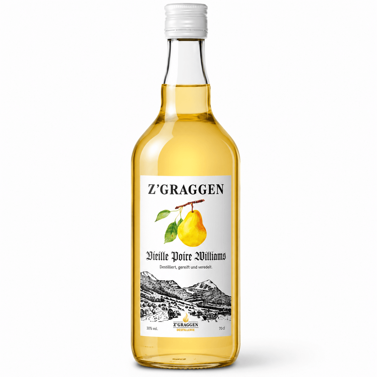 Z'GRAGGEN Vieille Poire Williams, 30% vol.