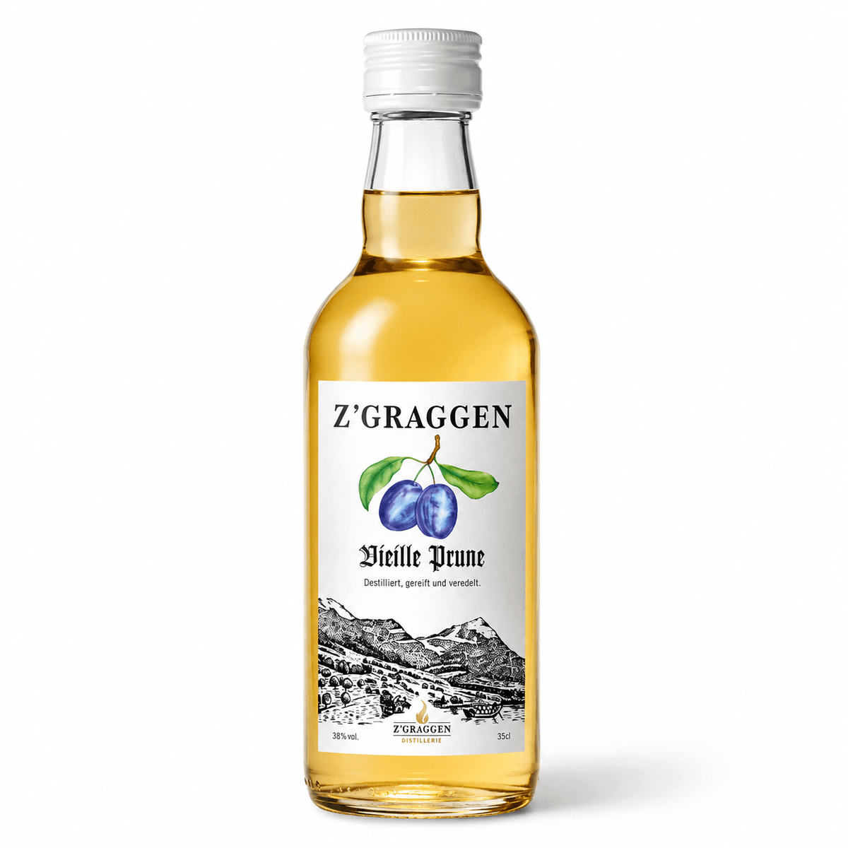 Z'GRAGGEN Vieille Prune, 38% vol.