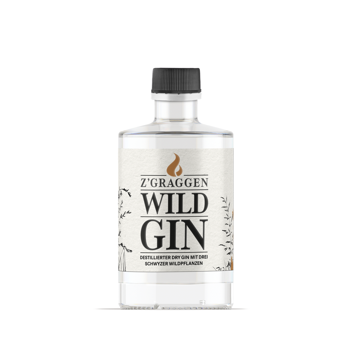 Z'GRAGGEN Wild Gin mit Schwyzer Wildpflanzen, 40% vol.